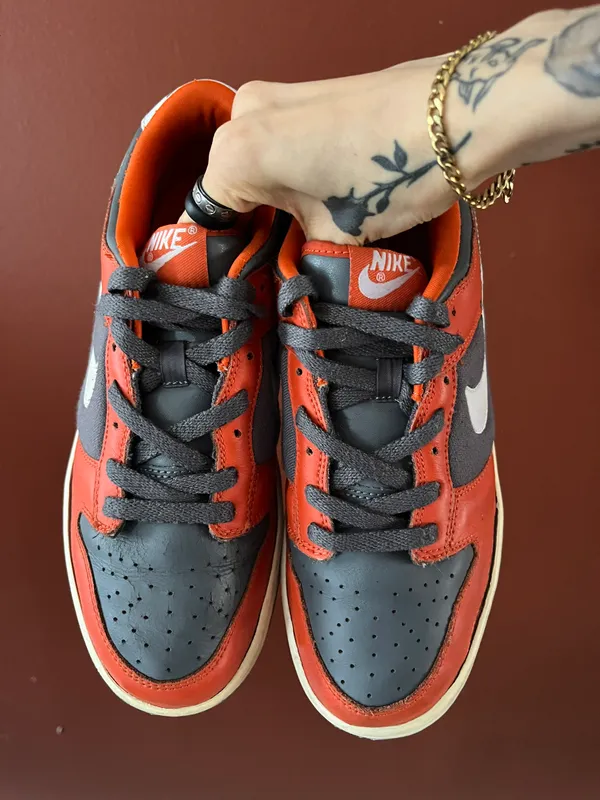 Dunk Low GS ‘Flint Grey Orange’  - Image 3