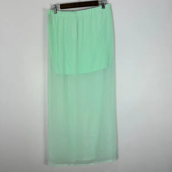 Express Skirt Small Mint Sheer Maxi Y2K‎ Fairycore Coquette Pastel Aesthetic NWT - Image 4