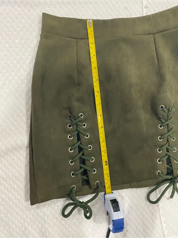 Olive Green Lace - Image 2