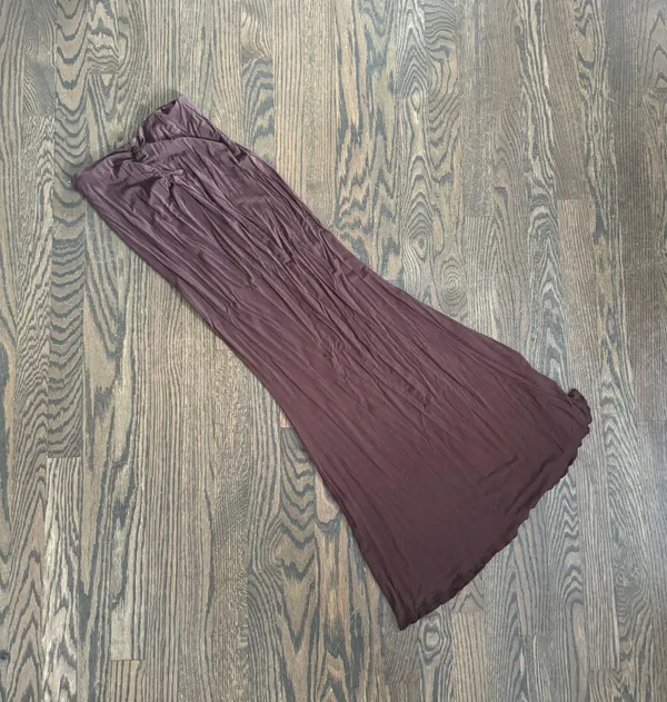 SheIn Brown Cinched Waist Maxi Skirt - Image 4