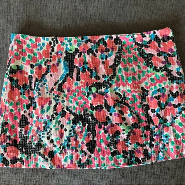 Lilly Pulitzer sequin skirt - Image 5