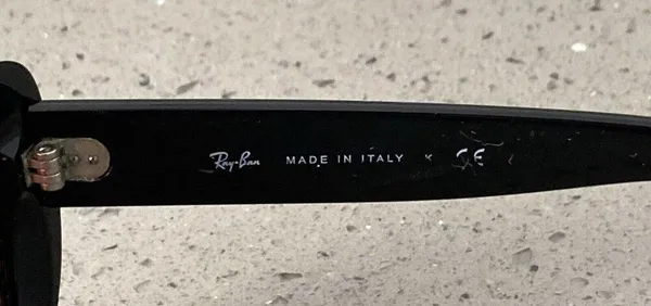 Ray-Ban RB 4101 JACKIE OHH 601 3N Eyeglasses FRAMES ONLY black full rim - Image 7