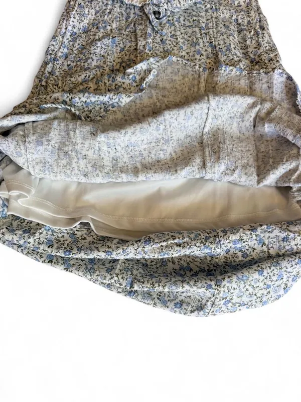 No Boundaries Blue Floral Corset Maxi Dress XS 0-2 - Image 3