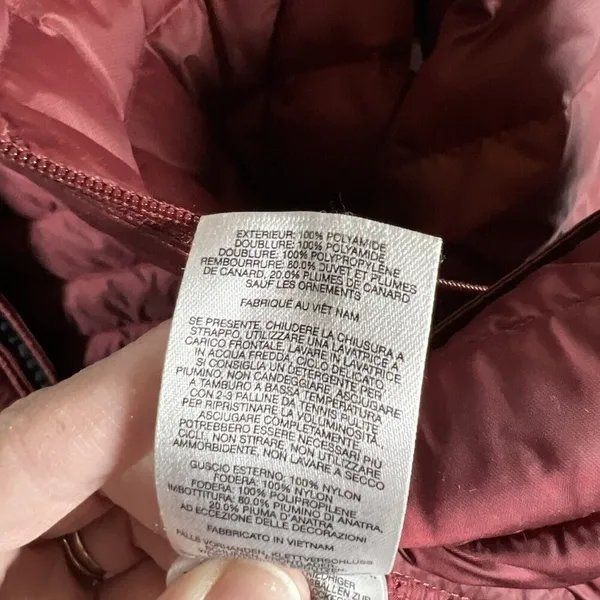 MOUNTAIN HARDWEAR Glen Alpine Down‎ Parka Long Winter Coat Lightweight Women's S - Image 10