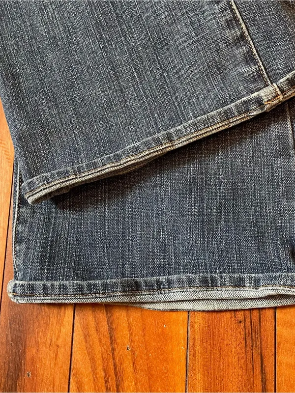 Gap Low Rise Jeans Y2K Boot Cut Womens 4 Blue Cotton Denim Classic Western - Image 5