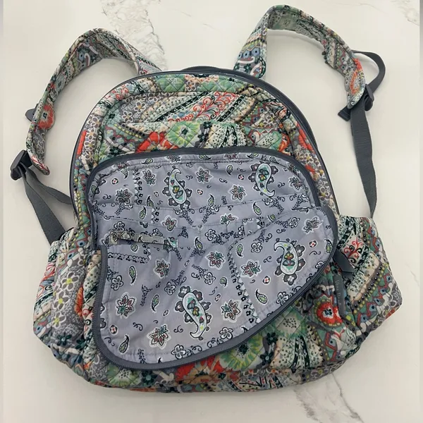 Colorful Patterned Women's Backpack - Image 7