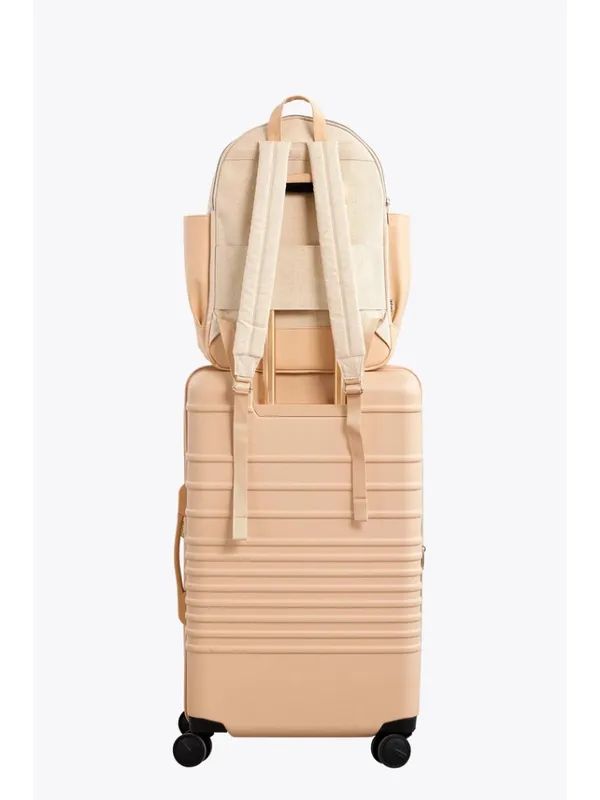 BEIS The Backpack in Beige - Image 2