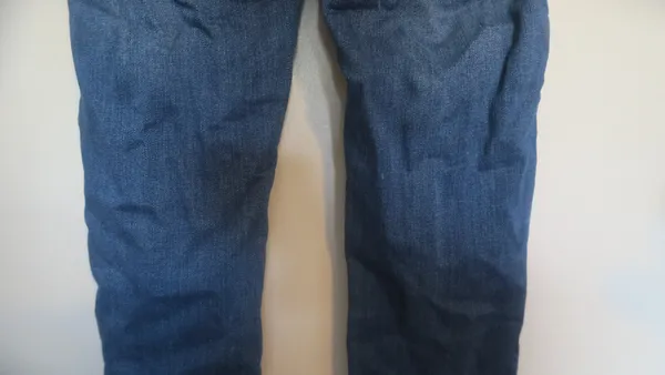 American Eagle Outfitters super stretch super low jegging AEO denim jeans in dark wash blue size 00 short. - Image 8