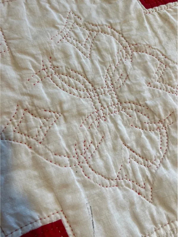 Vintage Handmade Oversized Quilt Coat - Image 7