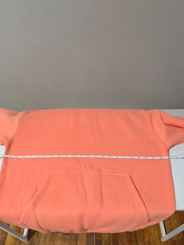 Comfrt Signature Hoodie - Coral - Size S - Image 7
