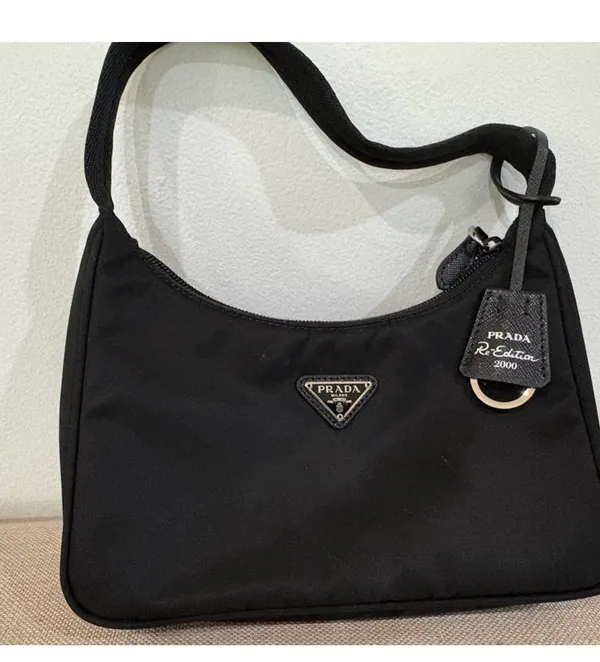 Prada Nylon Shoulder Bag - Image 3