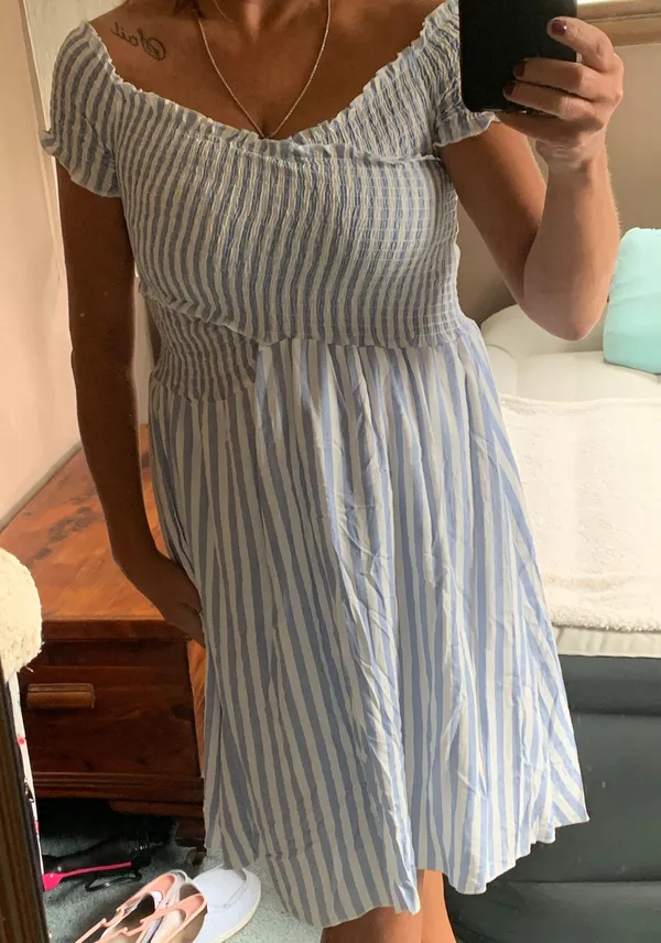 Super Comfy Sundress. Blue Size M - Image 3