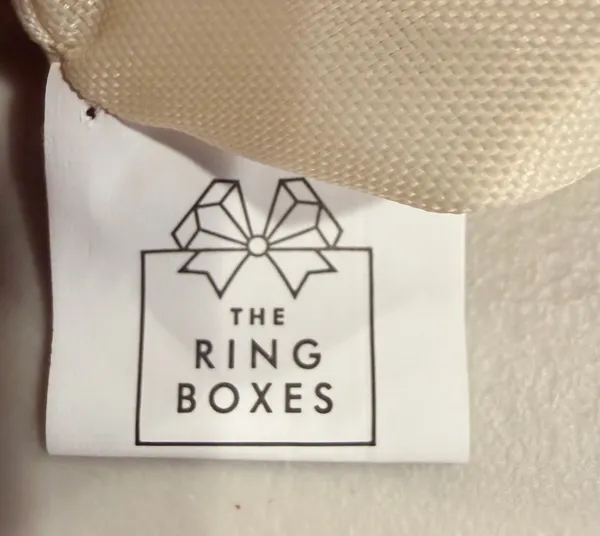 The Ring Boxes | bridal, MRS zippered cosmetic bag - Image 11