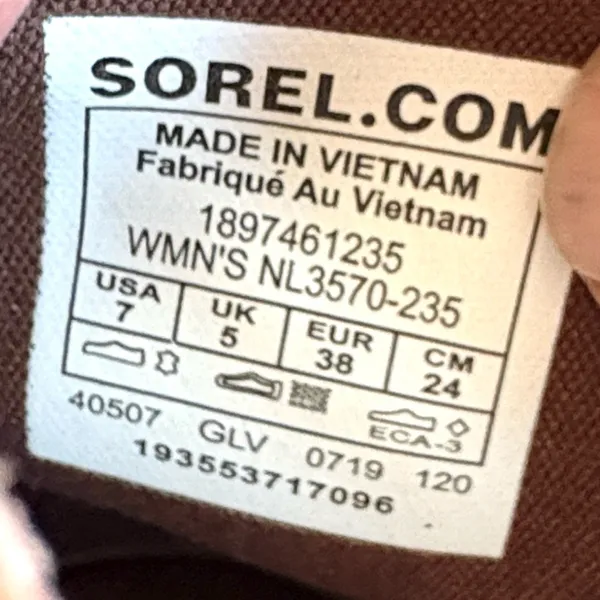 Like New Sorel Leather Lolla Cut-Out Booties Size 7 Retail $140.00 - Image 8