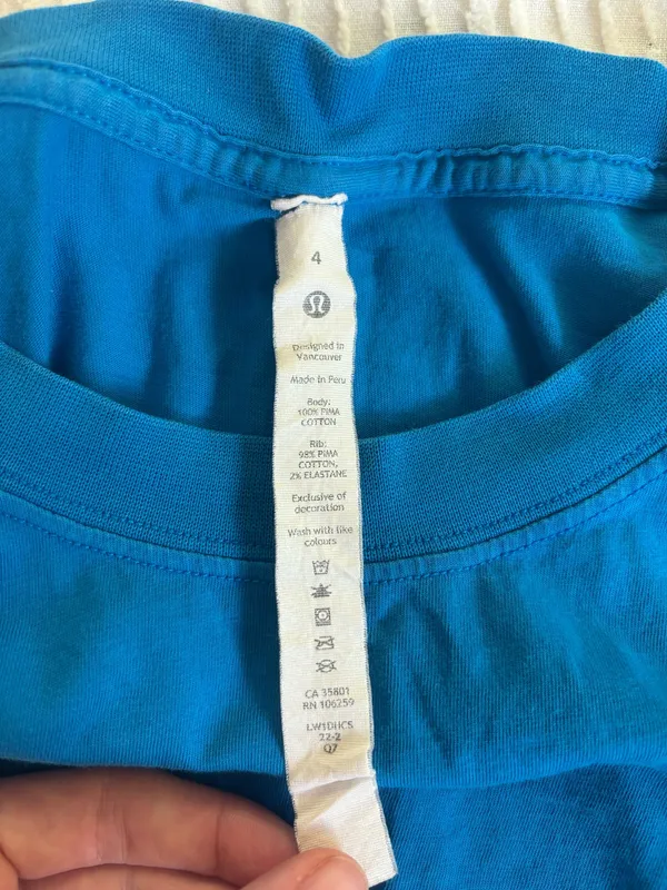 Lululemon All Tank Yours Crop - Image 4