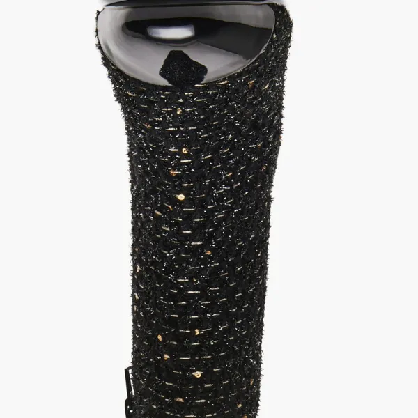 Steve Madden NEW Eiffel Bootie (Women) 8M, BLACK MULTI - Image 5