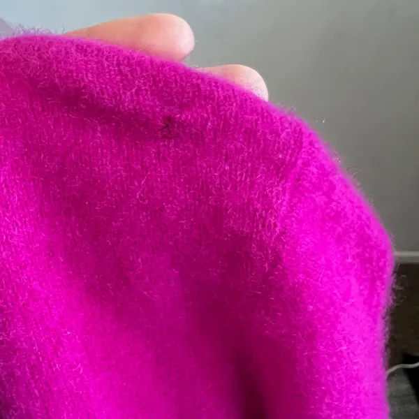 Charter Club Luxury 100% Cashmere Sweater Pullover Soft Luxury Luxe‎ Pink Medium - Image 4