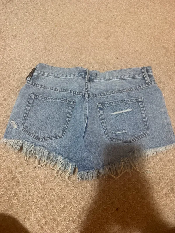 Free People Denim Shorts - Image 4