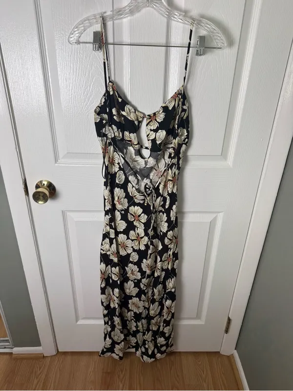 Reformation Zia Dress in Oriole L - Image 4
