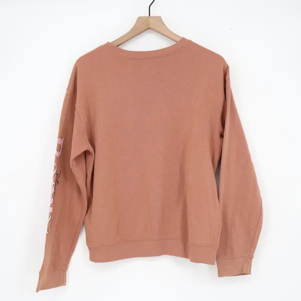 Disney Bambi Graphic Sweatshirt Brown Terracotta Crewneck Pullover Medium - Image 4