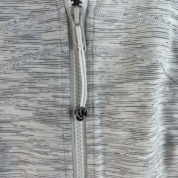 Lululemon Size 6 Define Jacket Space Dye Camo White Silver Spoon Luon‎ Stretch - Image 7