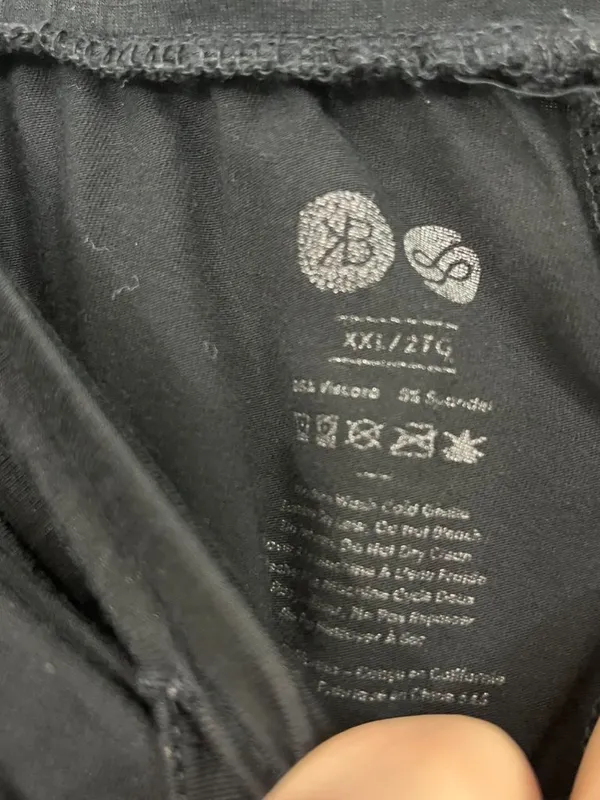 Kindred Bravely XXL Black Everyday Lounge Joggers with Pockets - Image 5