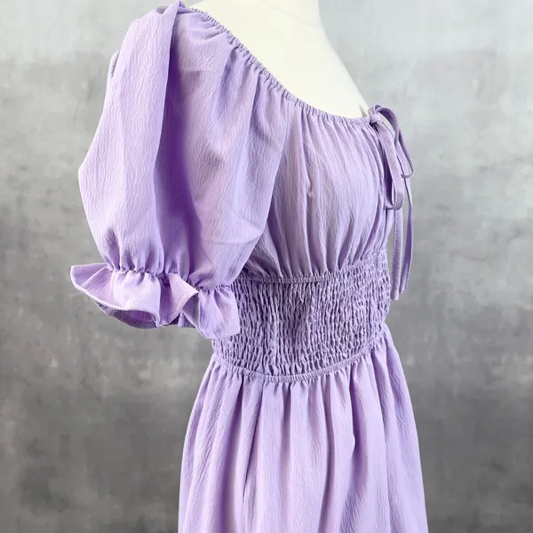 Shein‎ Milkmaid Womens Dress Small Cottage Coquette Babydoll Fairycore Girly - Image 5