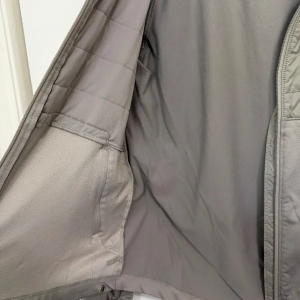 Columbia Sportswear Soft Shell Full Zip Jacket Gray High Neck  - Image 7