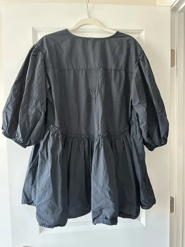 Free People Black Top/ Mini Dress - Image 3