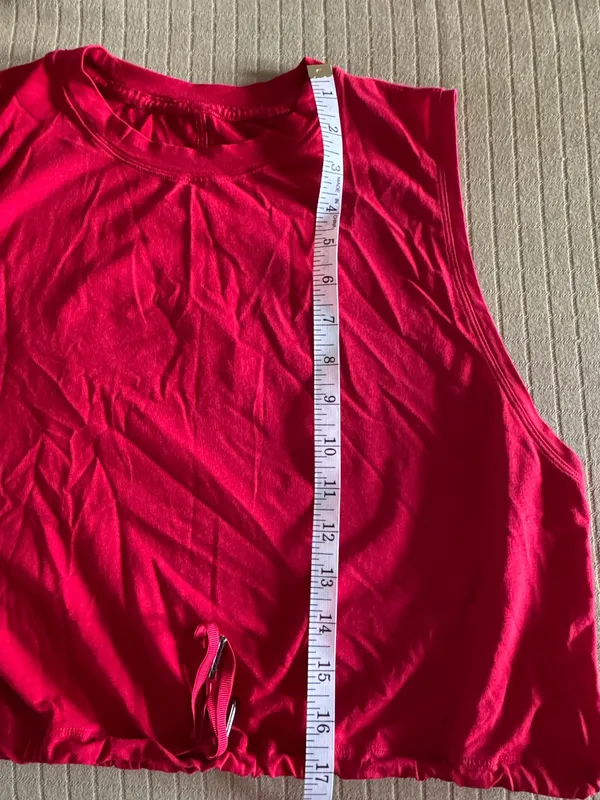 Lululemon Muscle Tank Crop - Image 3