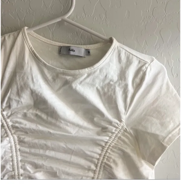 Adika White Crop Top - Image 2