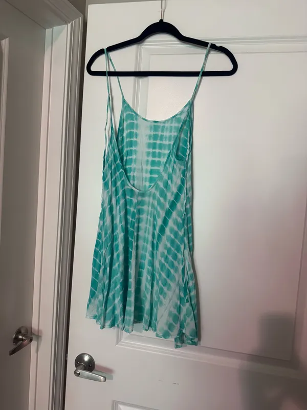 Timing Teal Tye Dye Sundress - Image 3