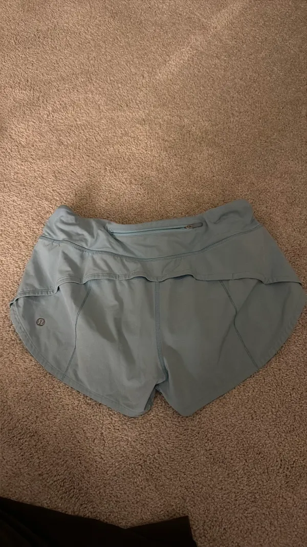 Blue Lululemon Speed Up Shorts 2.5" - Image 2