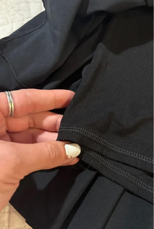 Aerie Black Pleated Tennis Skirt - Image 8