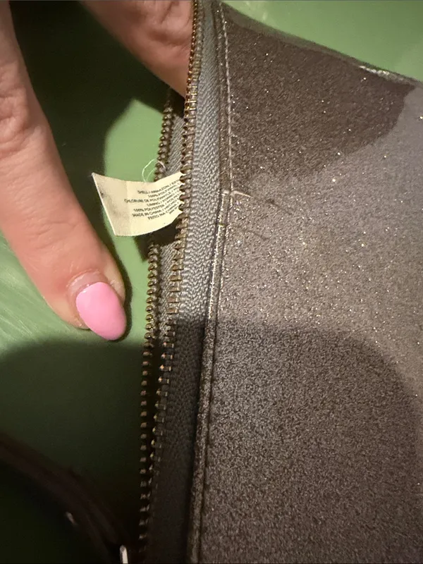 kate spade glitter wristlet in silver shimmer - Image 3