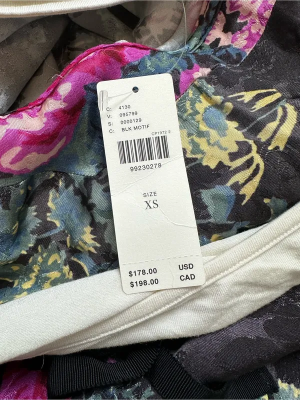 Anthropologie Floral Midi Slip Dress 90s Y2K Fairy Grunge Boho Whimsigoth - Image 9