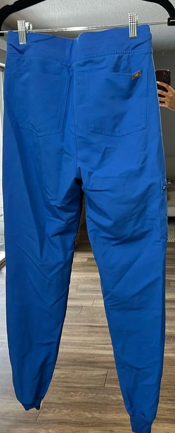 FIGS Royal Blue Jogger Scrub Pants TALL - Image 5