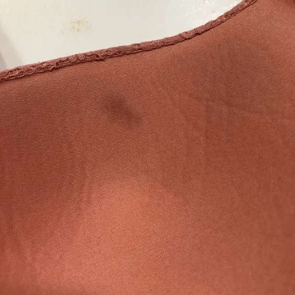 Delta Burke Underwire Lace Overlay Bra Orange Size 40 E / DD - Image 8