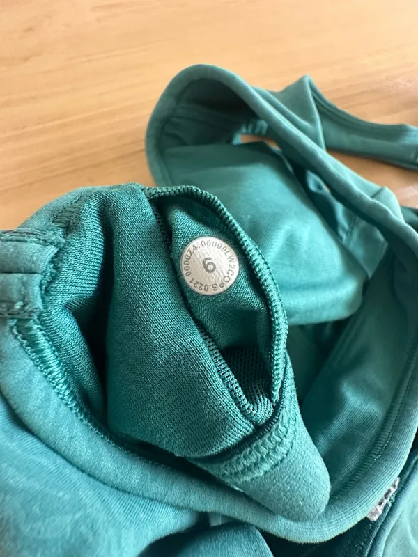 Lululemon Everlux Cut-Out Train Bra *Medium Support, B/C Cups Crunch Teal Lagoon 6 - Image 4
