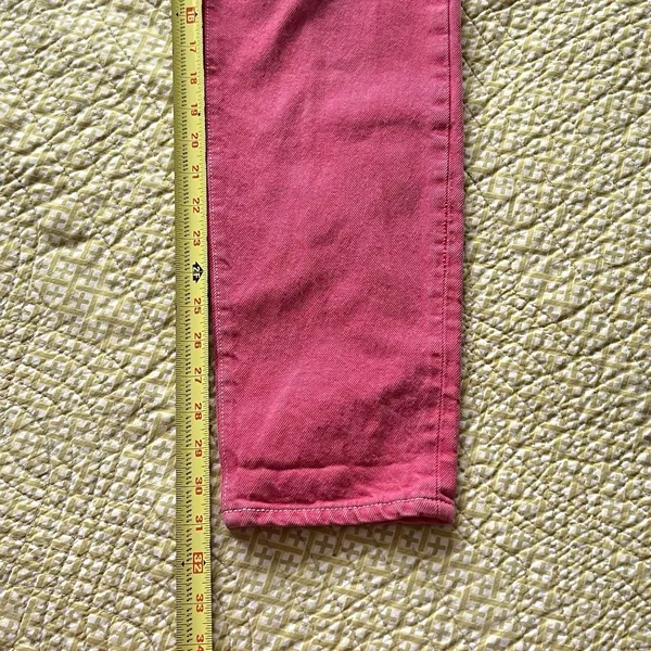 Vintage Women's Levi's Red Button Fly Made In USA Cotton Size 7M Rare Retro 90s - Image 11