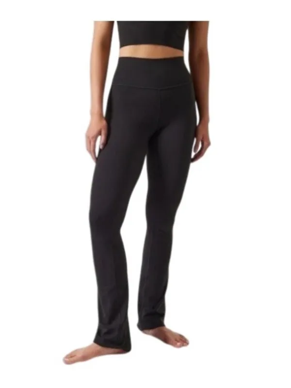 Athleta Transcend Slim Pant XXS Black High Rise Yoga Flare Leggings Active 807 - Image 2