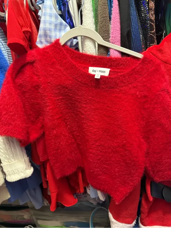 Revolve Sleeve Sweater - Women's Short Sleeve Knit - Image 2