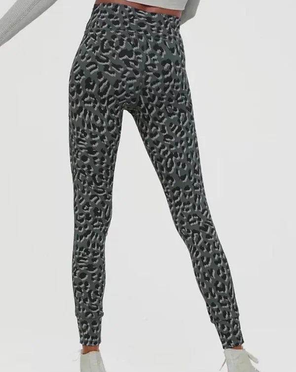 Small OFFLINE By Jacquard Peak Legging BNWTS $54.95 Royal Palm - Image 2