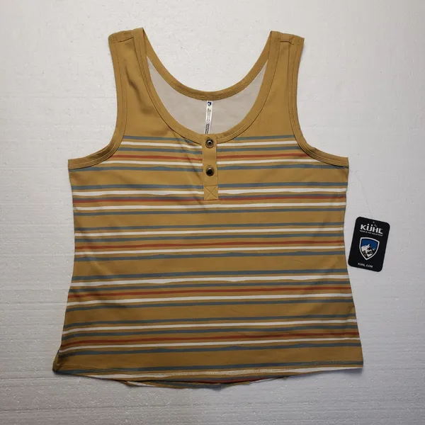 Kuhl Women's Solstice Tank Top in Honey size XS NWT - Image 4