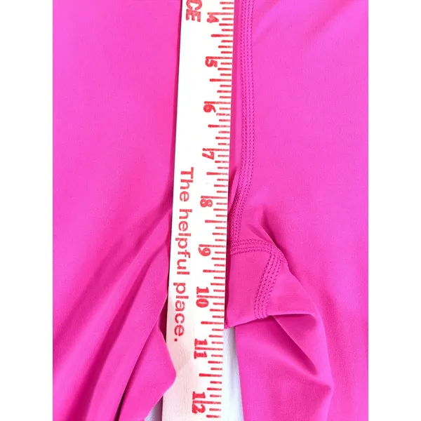 Joy Lab Pink V-Neck Cap Sleeve Flare Leg Activewear Jumpsuit Large - Image 11