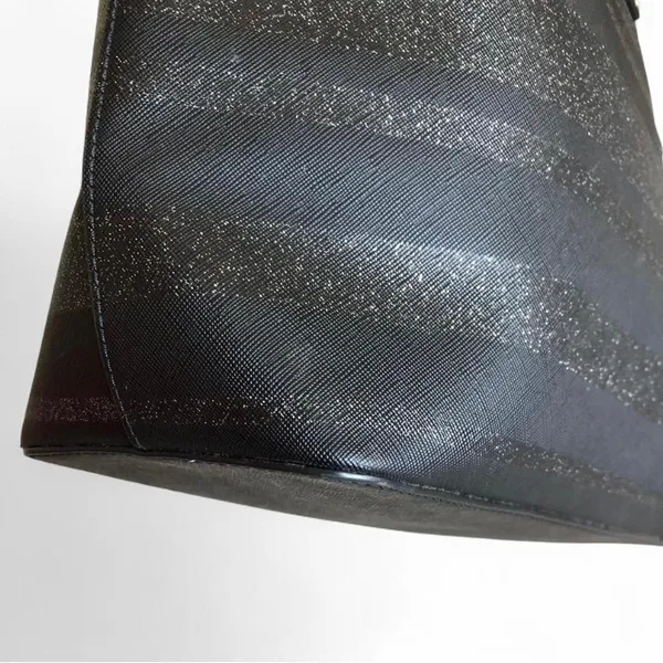 Kate Spade Black Shimmering Handbag/ Satchel - Image 9