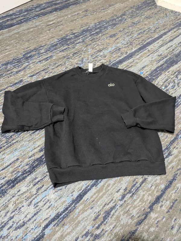 Alo Yoga Accolade Crew Neck Sweater Size XS - Image 2