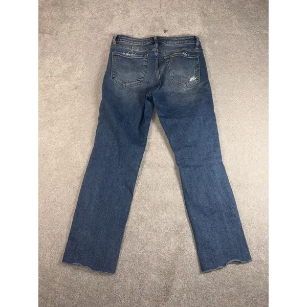 vervet‎ jeans Cropped straight leg distressed jeans 28 - Image 6