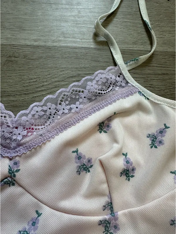 Edikted baby pink floral set - Image 5