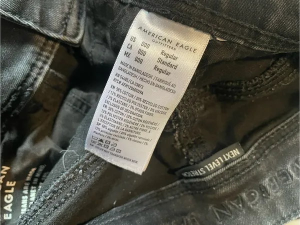 American Eagle Outfitters Black Bootcut Jeans - Image 3